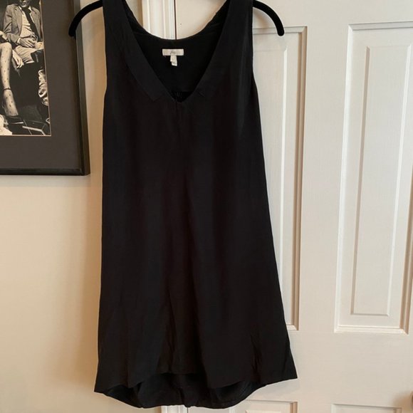 Joie Sleeveless Mini Silk Shift Dress - Picture 1 of 4